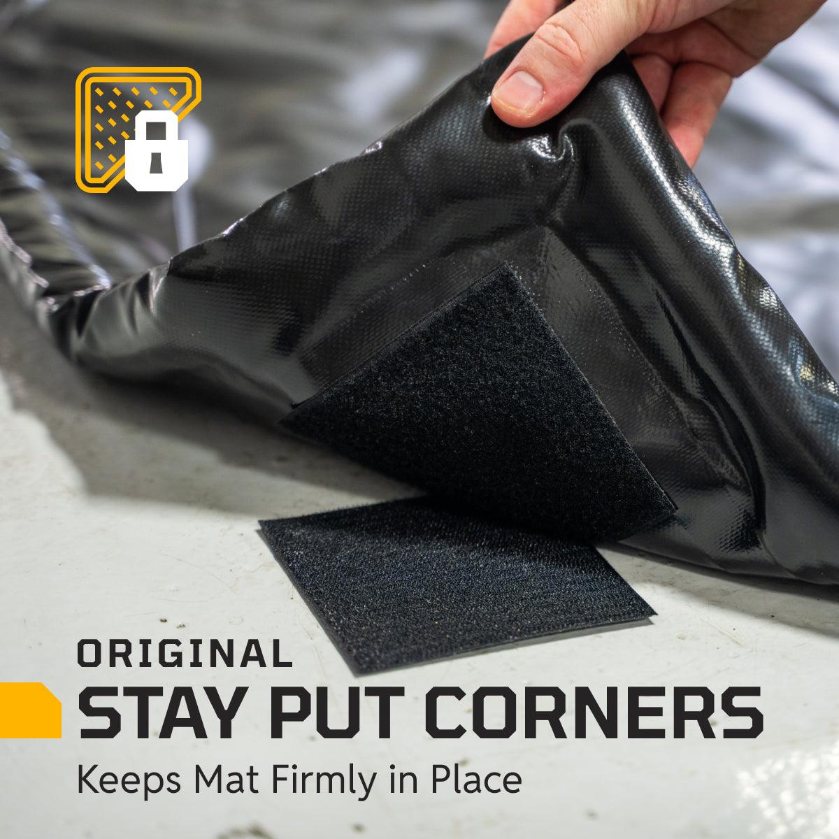 Stay Put Corners For Contaiment Mat - AutoFloorGuard
